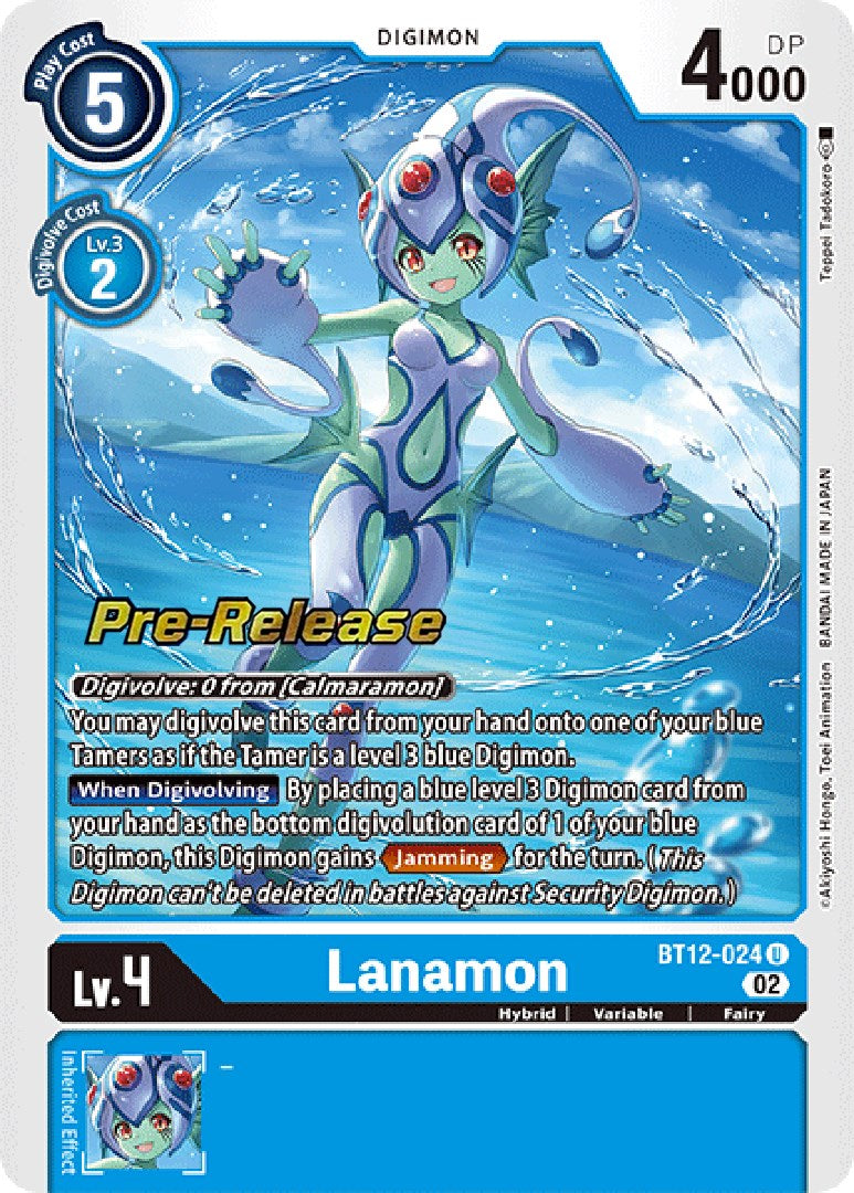 Image of Lanamon [BT12-024] [Across Time Pre-Release Cards]