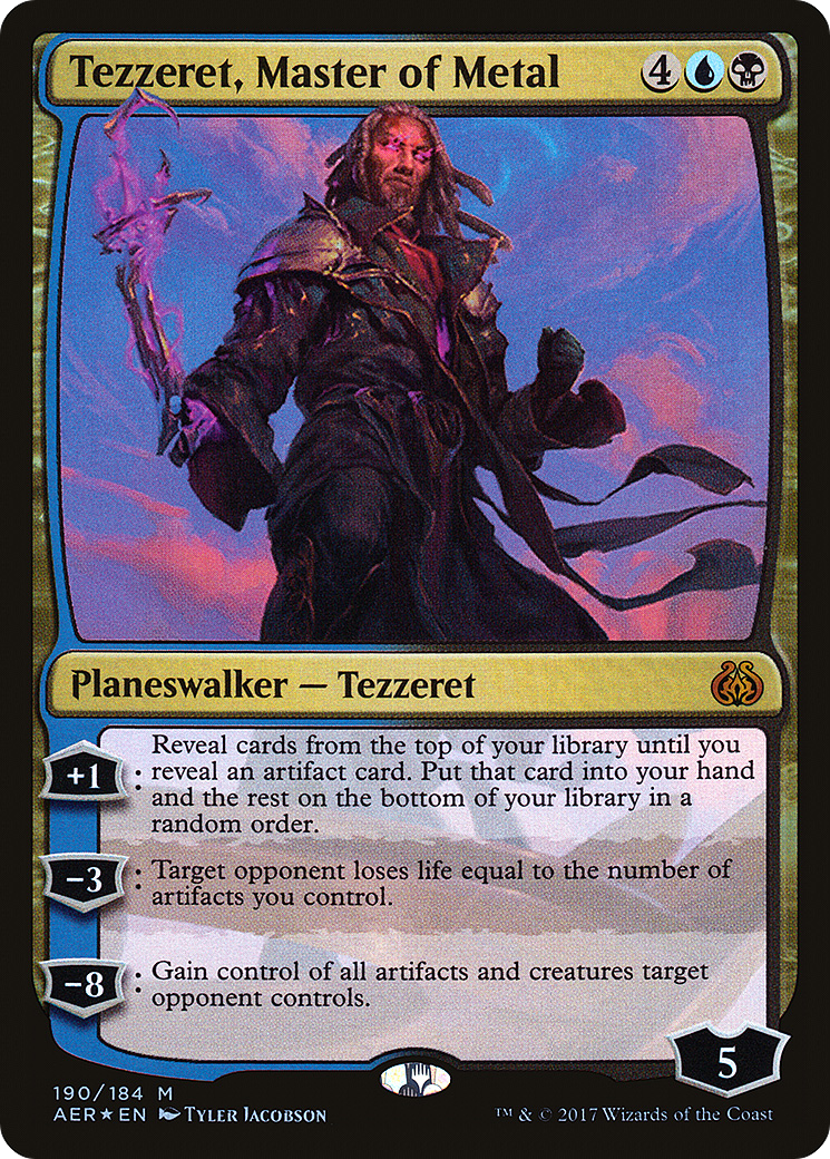 Image of Tezzeret, Master of Metal [Aether Revolt]