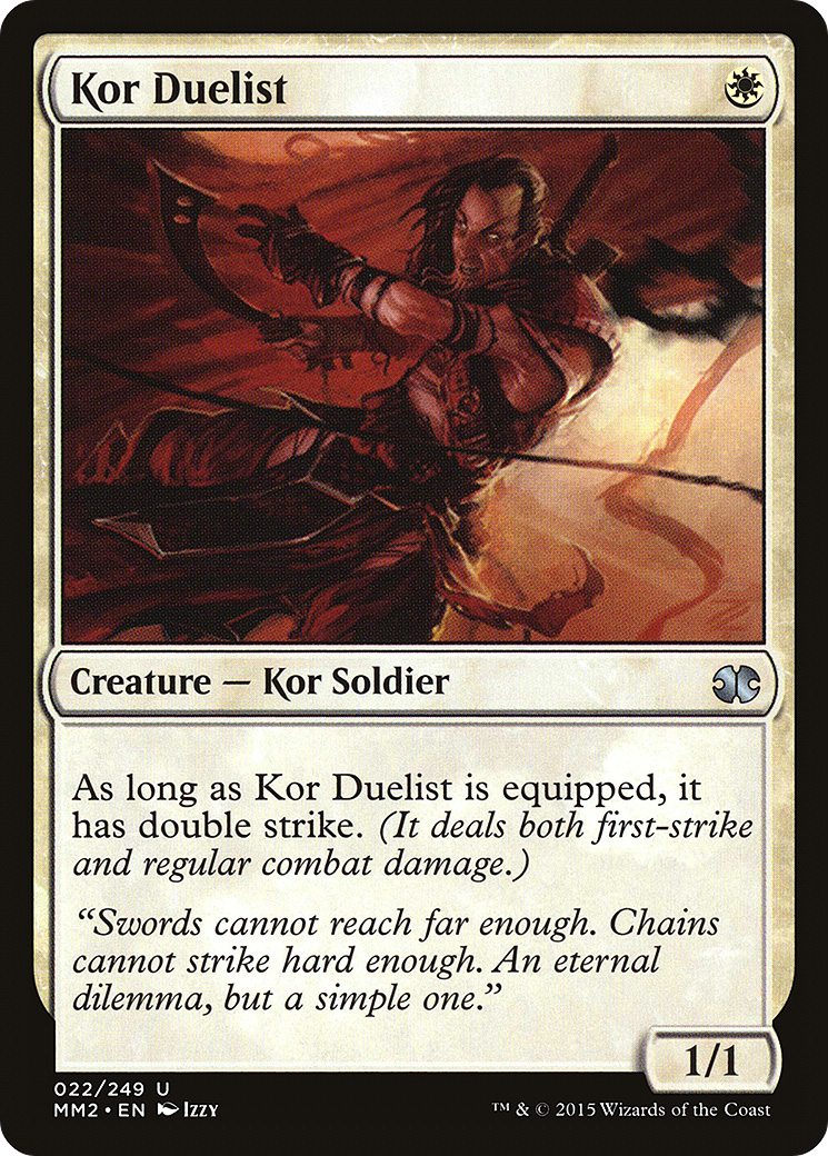Image of Kor Duelist [Modern Masters 2015]