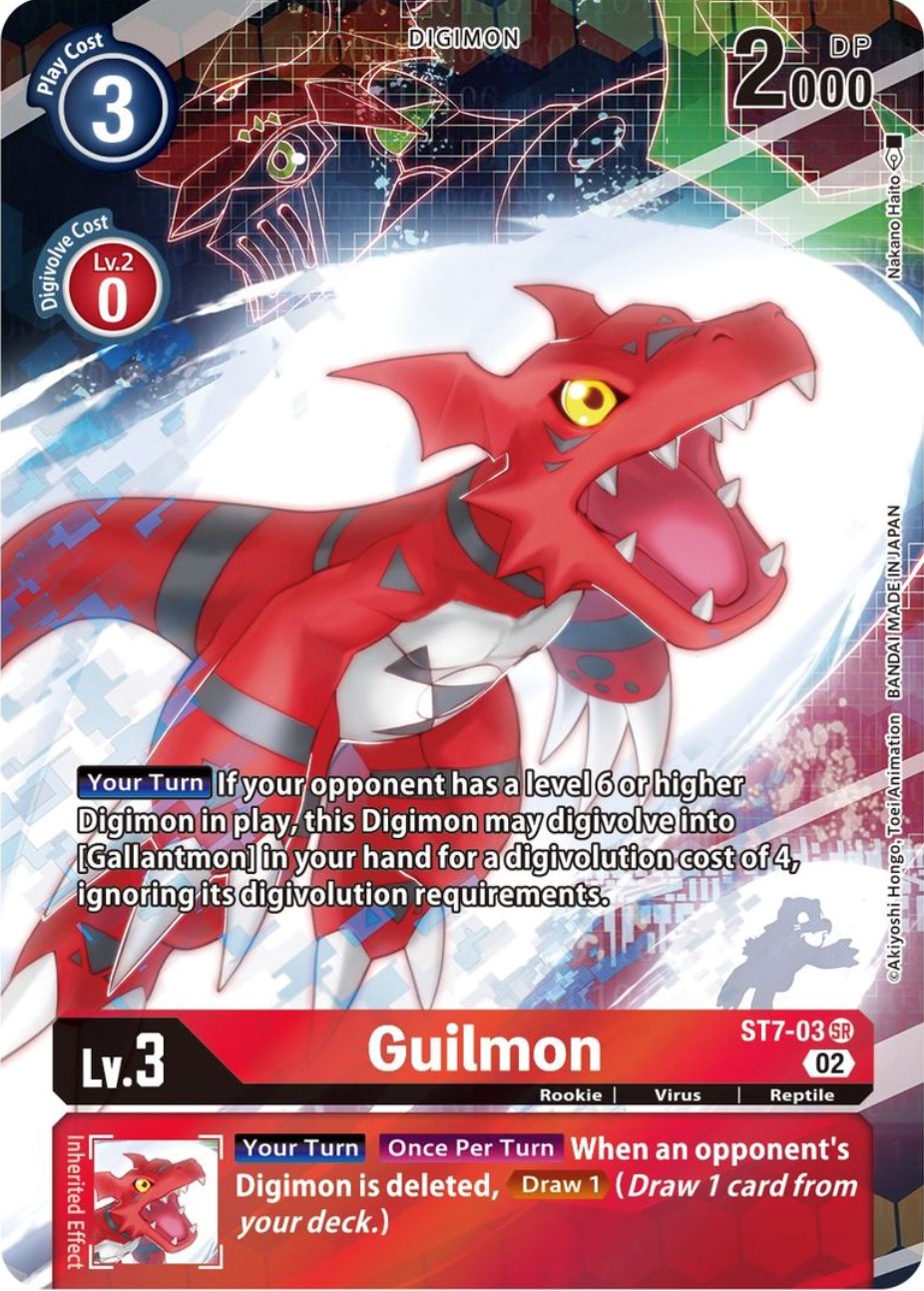 Image of Guilmon [ST7-03] (Alternate Art) [Starter Deck: Beelzemon Advanced Deck Set]