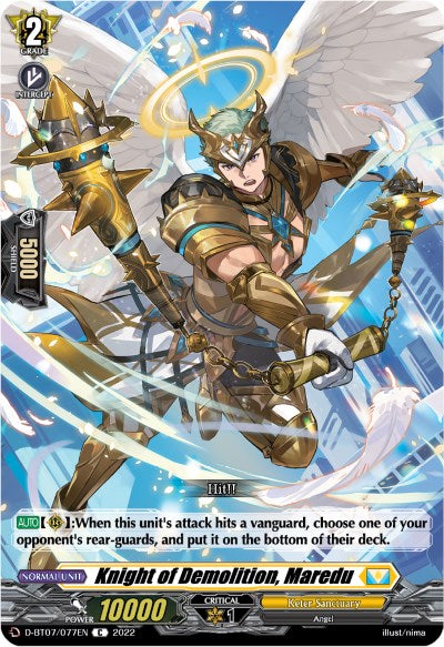 Image of Knight of Demolition, Maredu (D-BT07/077EN) [Raging Flames Against Emerald Storm]