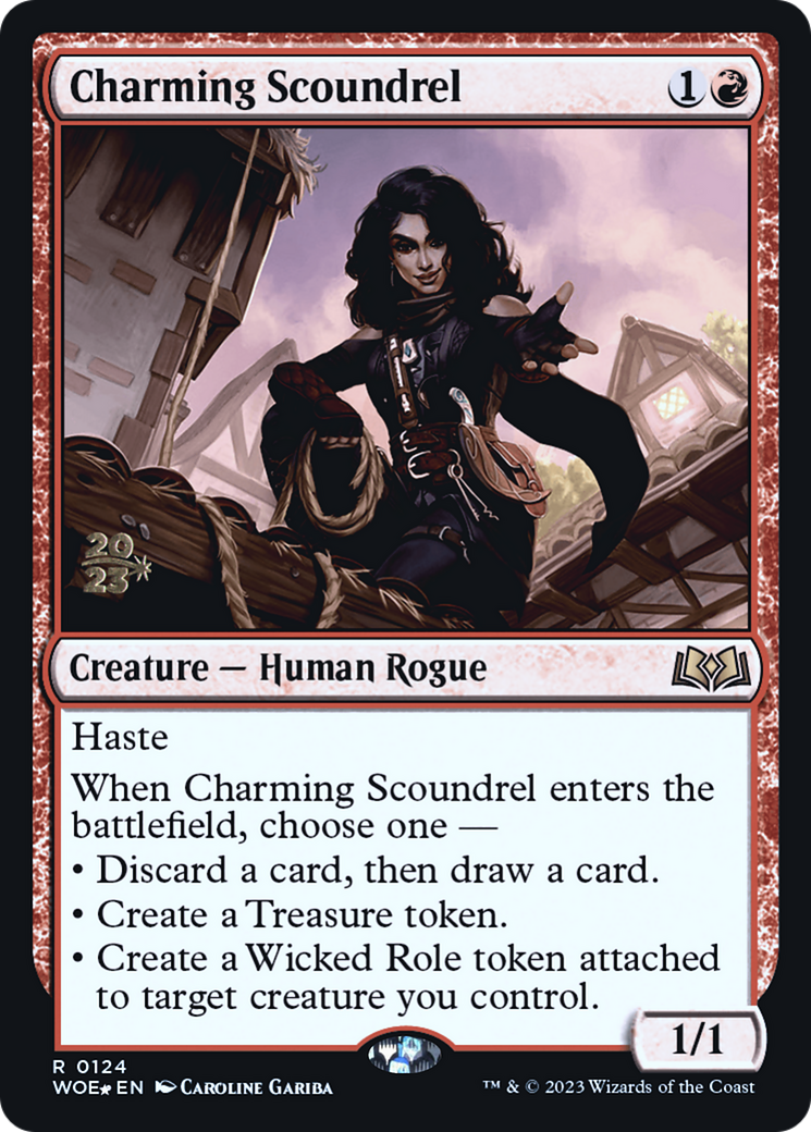 Image of Charming Scoundrel [Wilds of Eldraine Prerelease Promos]