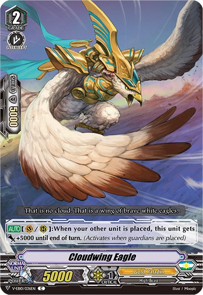Image of Cloudwing Eagle (V-EB10/036EN) [The Mysterious Fortune]