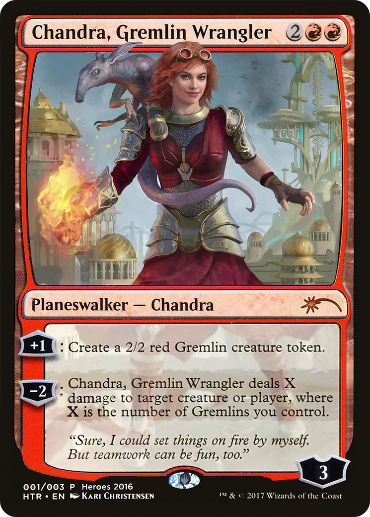 Image of Chandra, Gremlin Wrangler [Heroes of the Realm]