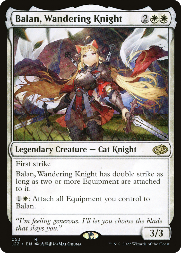 Image of Balan, Wandering Knight [Jumpstart 2022]