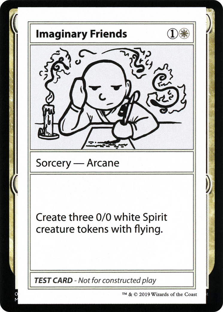 Image of Imaginary Friends (2021 Edition) [Mystery Booster Playtest Cards]