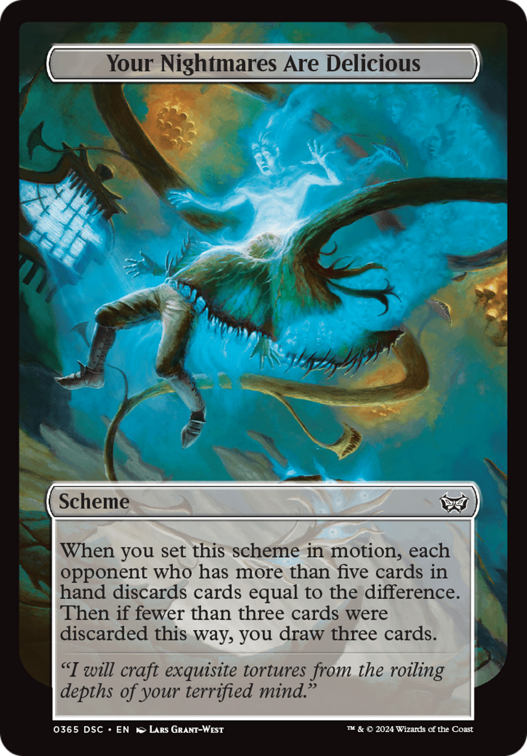 Image of Your Nightmares are Delicious (Full Art) [Duskmourn: Archenemy]
