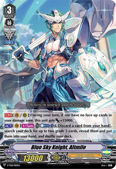 Image of Blue Sky Knight, Altmile (V-TD11/001EN) [Altmile]