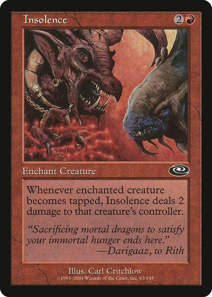 Image of Insolence [Planeshift]