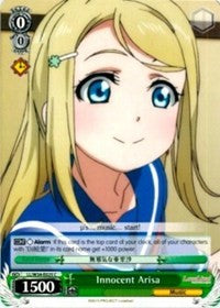 Image of Innocent Arisa (LL/W34-E025 C) [Love Live! Vol. 2]
