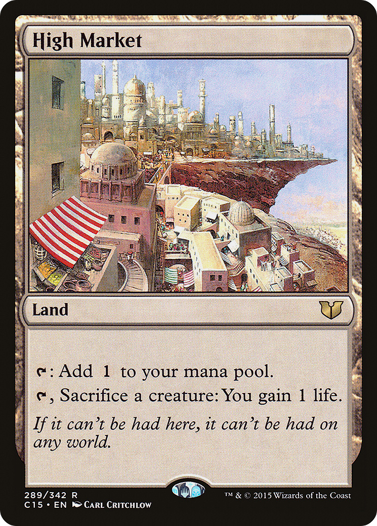 Image of High Market [Commander 2015]