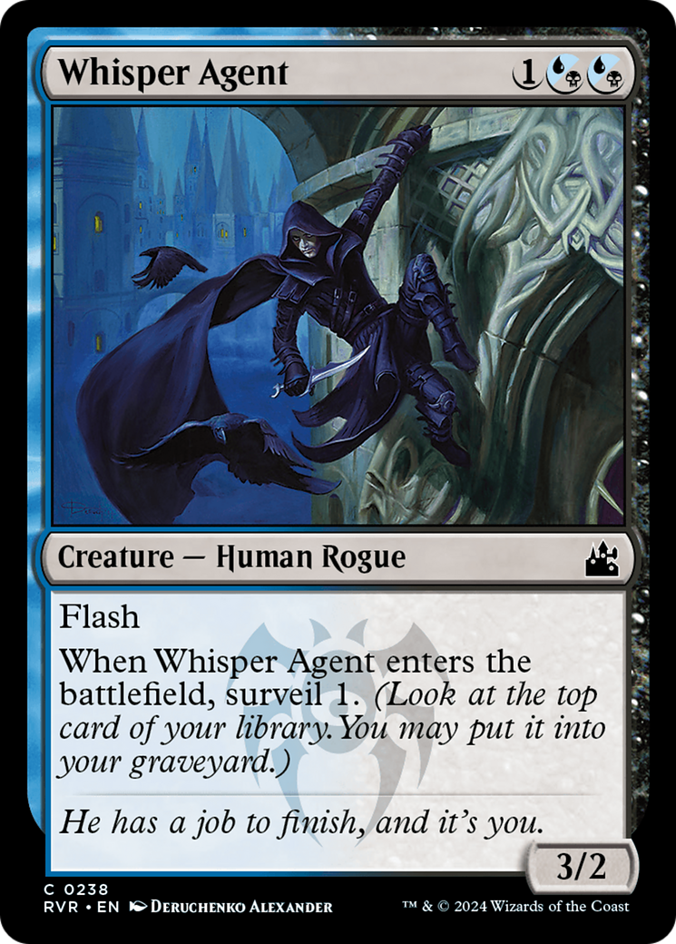 Image of Whisper Agent [Ravnica Remastered]