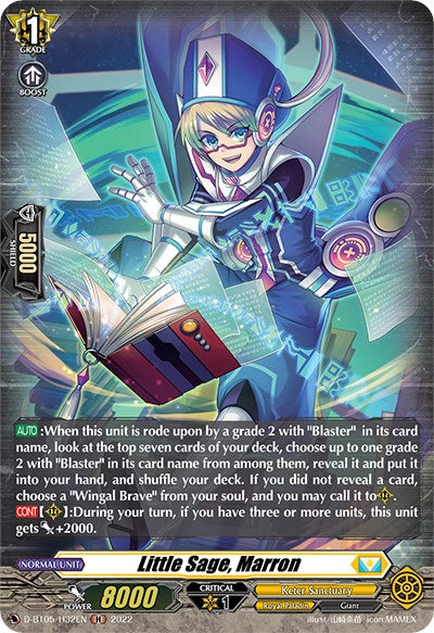 Image of Little Sage, Marron (D-BT05/H32EN) [Triumphant Return of the Brave Heroes]