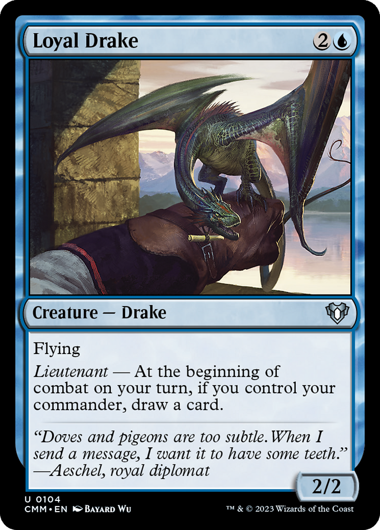 Image of Loyal Drake [Commander Masters]