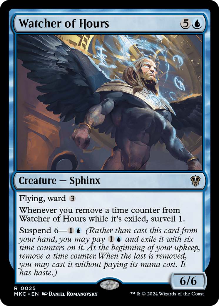 Image of Watcher of Hours [Murders at Karlov Manor Commander]