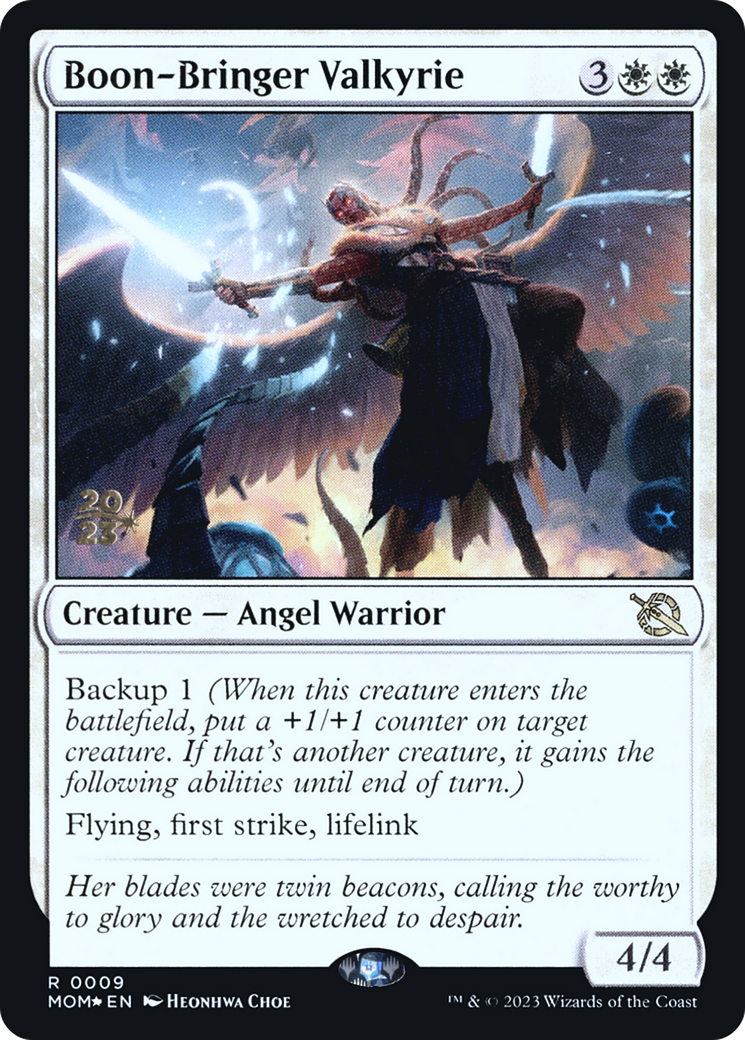 Image of Boon-Bringer Valkyrie [March of the Machine Prerelease Promos]