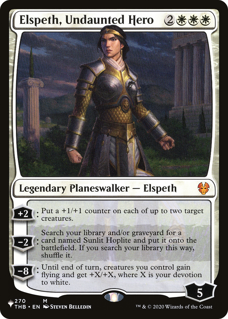 Image of Elspeth, Undaunted Hero [The List]
