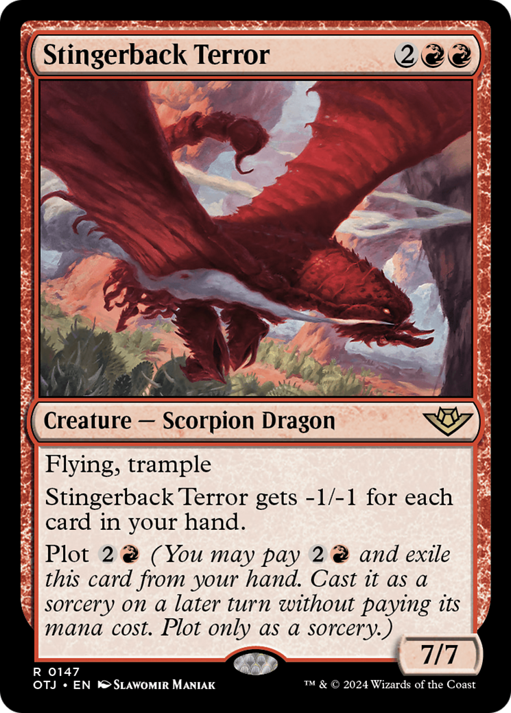 Image of Stingerback Terror [Outlaws of Thunder Junction]