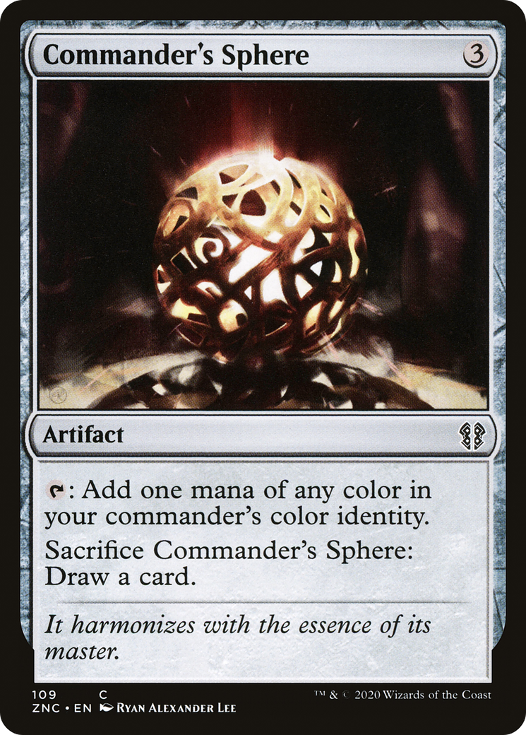 Image of Commander's Sphere [Zendikar Rising Commander]