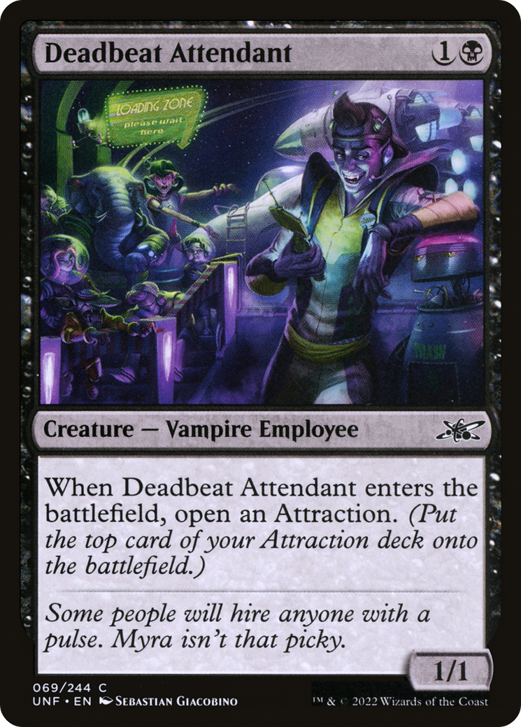 Image of Deadbeat Attendant [Unfinity]