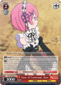 Image of Gaze of Contempt, Ram (RZ/S55-E041 U) [Re:ZERO Vol.2]