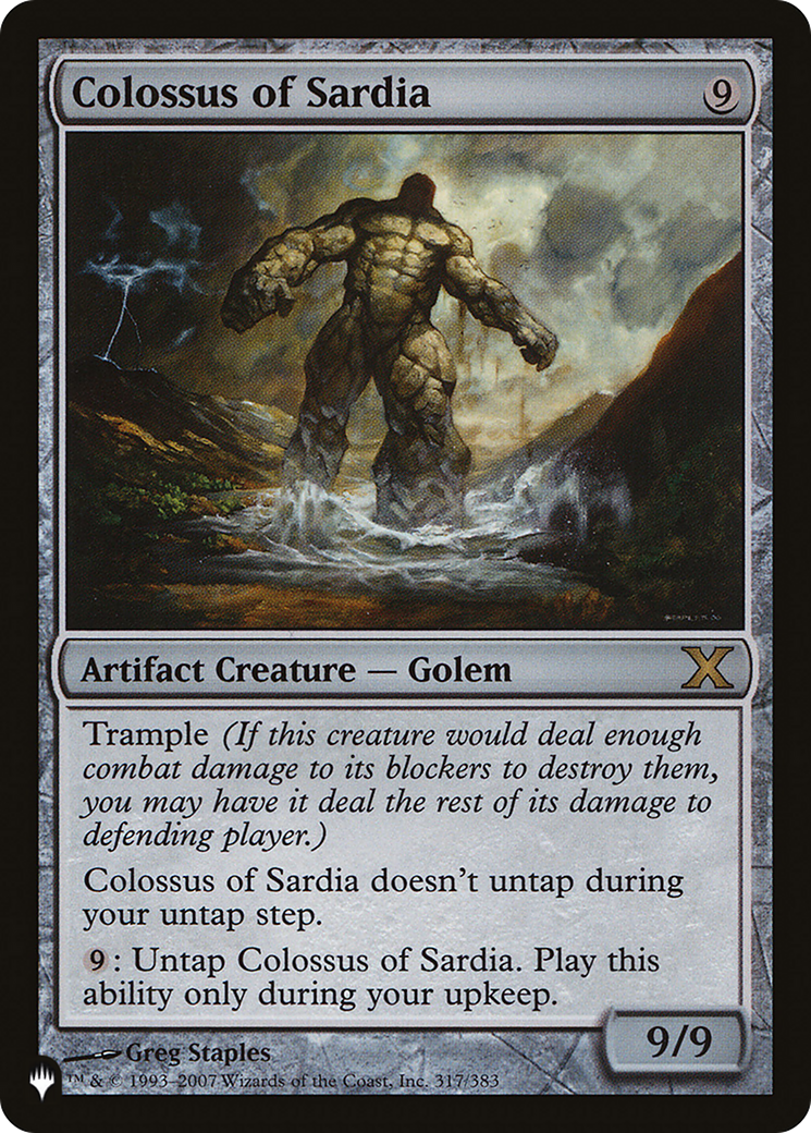 Image of Colossus of Sardia [The List]
