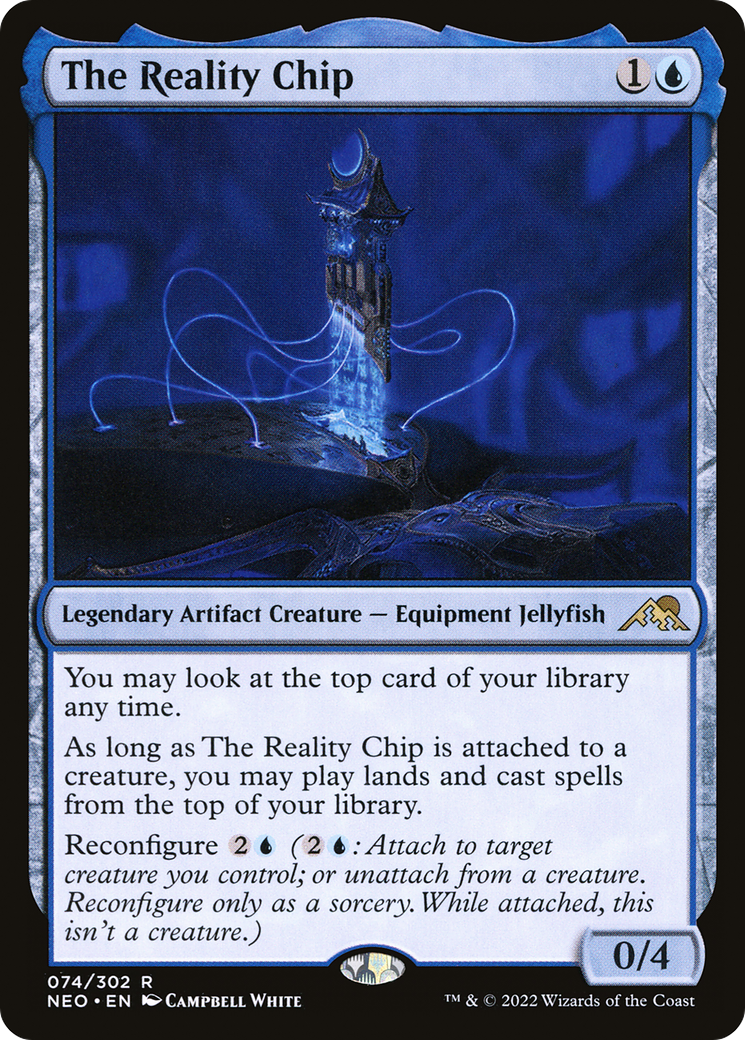 Image of The Reality Chip [Kamigawa: Neon Dynasty]