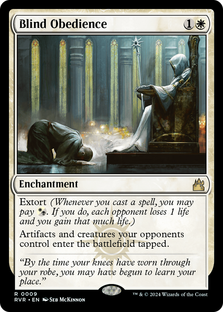 Image of Blind Obedience [Ravnica Remastered]