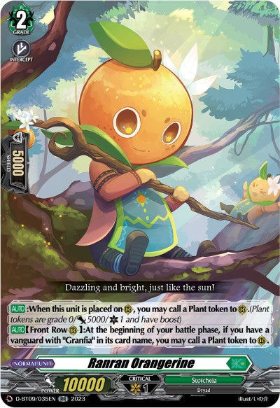 Image of Ranran Orangerine (D-BT09/035EN) [Dragontree Invasion]