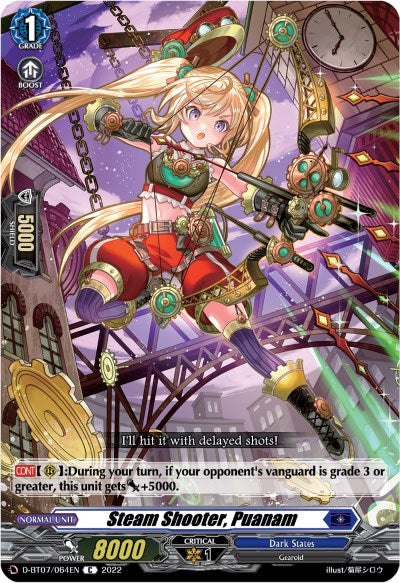 Image of Steam Shooter, Puanam (D-BT07/064EN) [Raging Flames Against Emerald Storm]