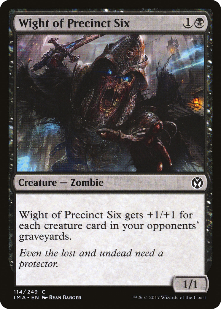 Image of Wight of Precinct Six [Iconic Masters]