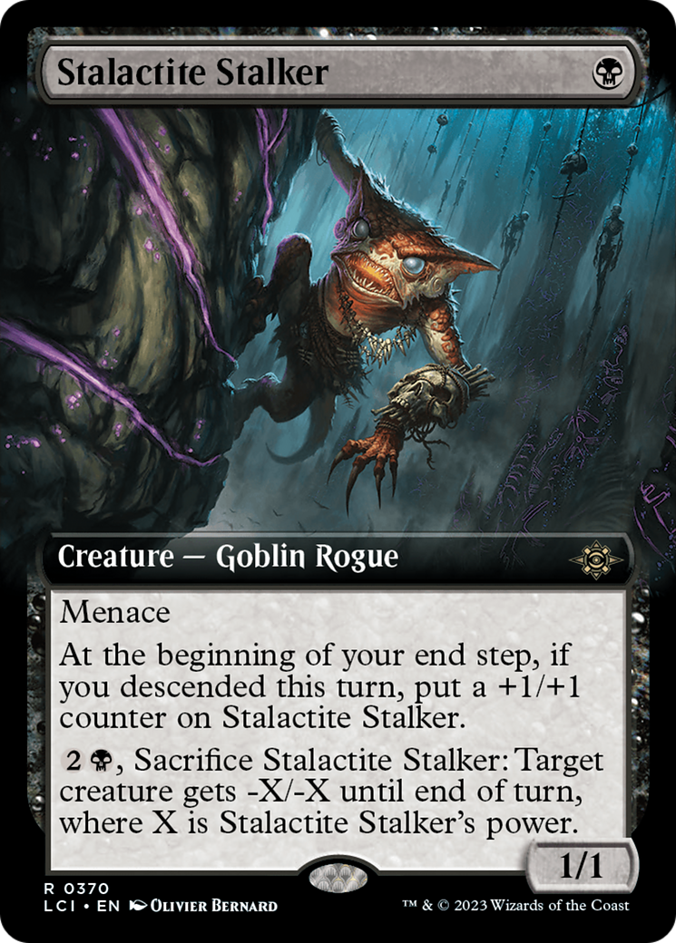 Image of Stalactite Stalker (Extended Art) [The Lost Caverns of Ixalan]
