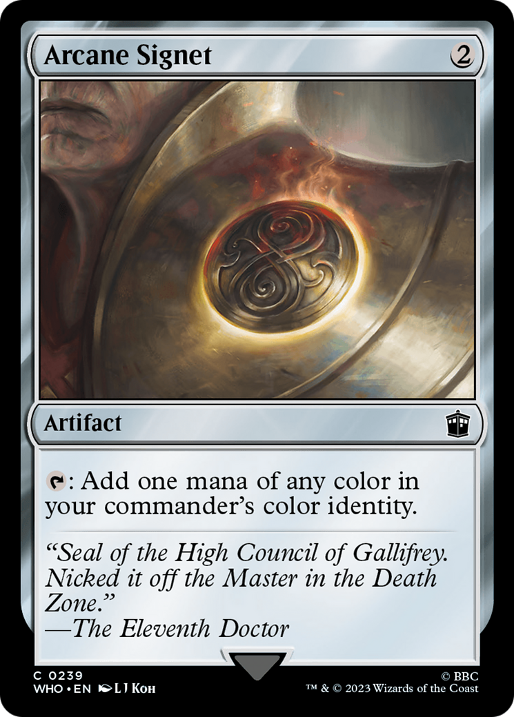 Image of Arcane Signet [Doctor Who]