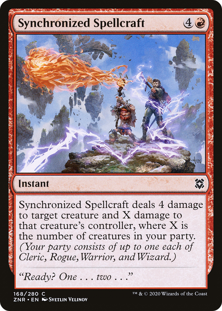 Image of Synchronized Spellcraft [Zendikar Rising]
