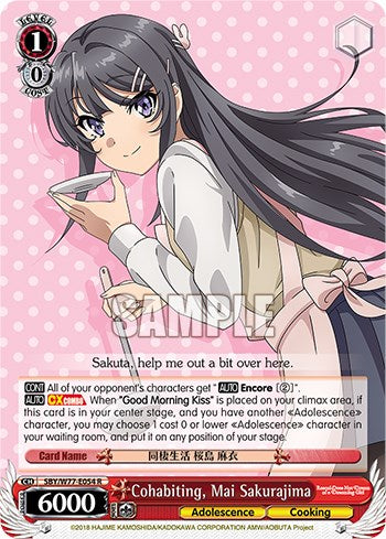 Image of Cohabiting, Mai Sakurajima [Rascal Does Not Dream of a Dreaming Girl]
