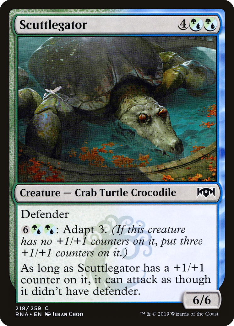 Image of Scuttlegator [Ravnica Allegiance]
