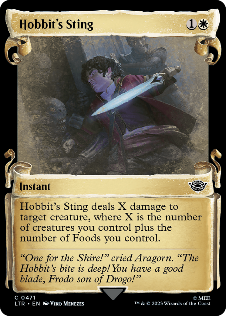 Image of Hobbit's Sting [The Lord of the Rings: Tales of Middle-Earth Showcase Scrolls]