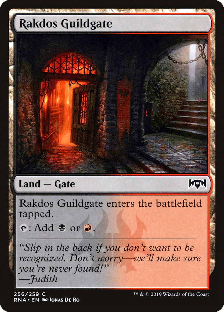 Image of Rakdos Guildgate (256/259) [Ravnica Allegiance]
