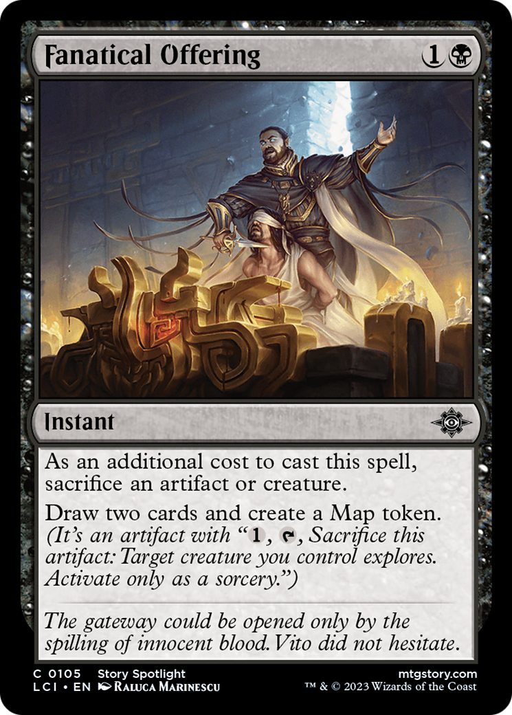 Image of Fanatical Offering [The Lost Caverns of Ixalan]