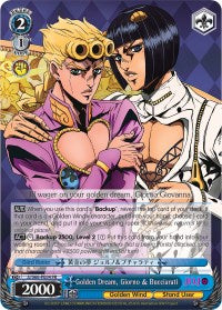 Image of Golden Dream, Giorno & Bucciarati (JJ/S66-PE04 PR) (Promo) [JoJo's Bizarre Adventure: Golden Wind]