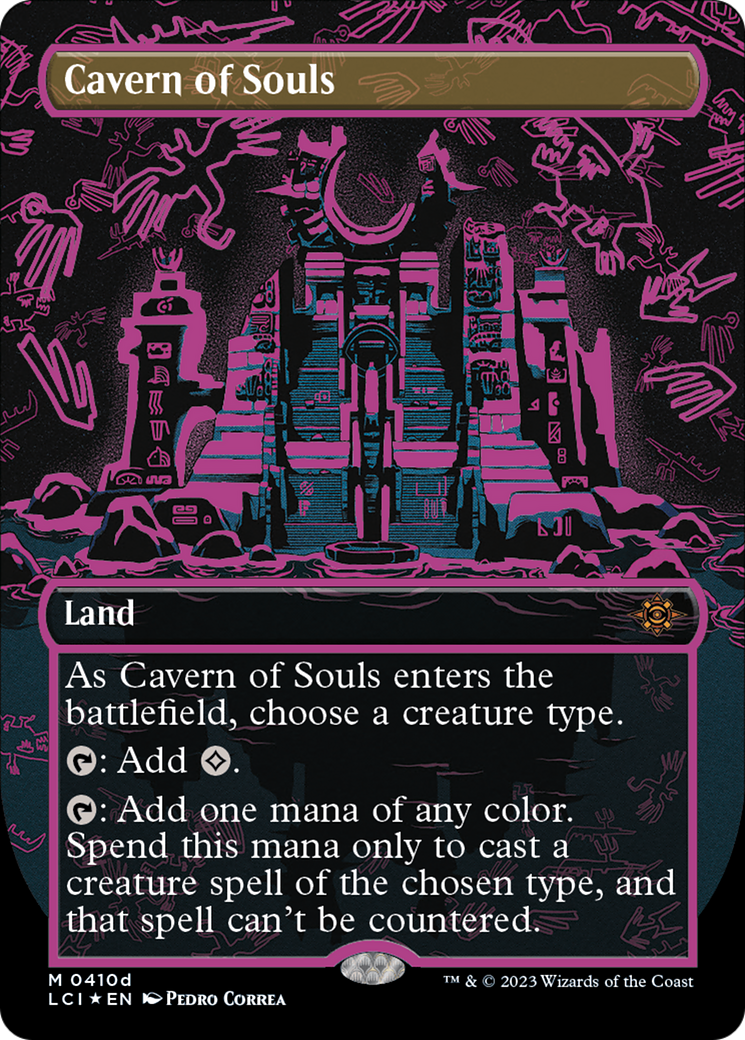 Image of Cavern of Souls (0410d) (Borderless) [The Lost Caverns of Ixalan]