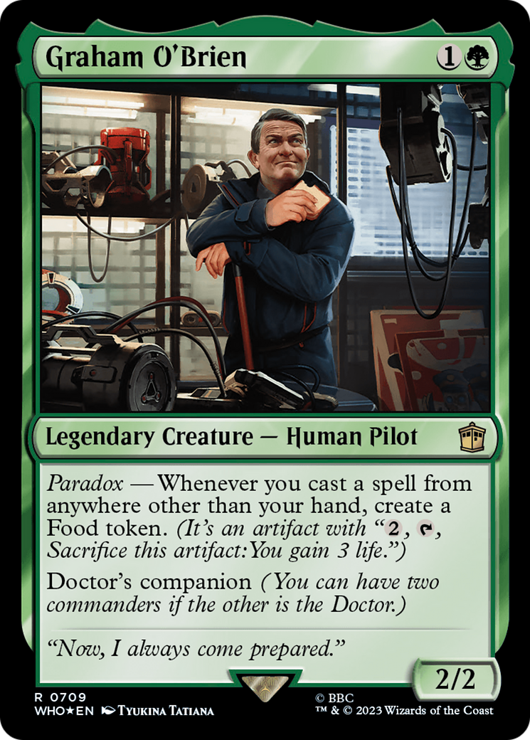 Image of Graham O'Brien (Surge Foil) [Doctor Who]