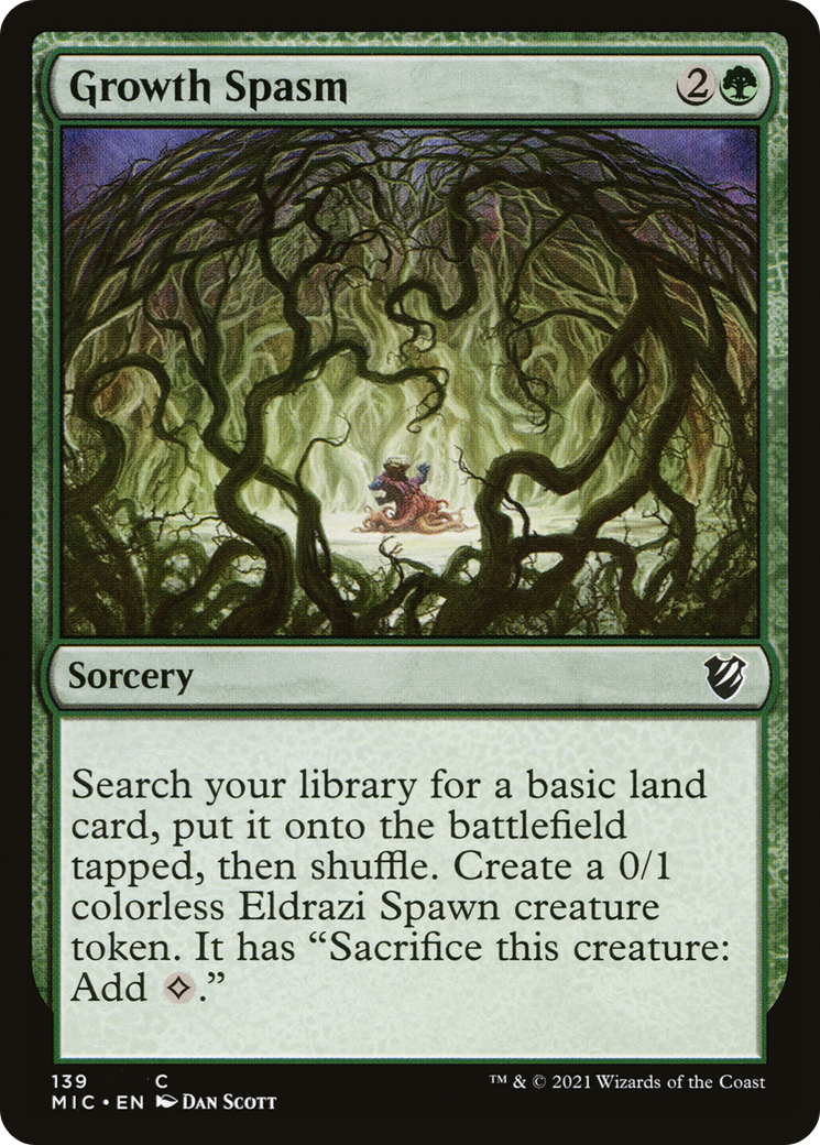 Image of Growth Spasm [Innistrad: Midnight Hunt Commander]