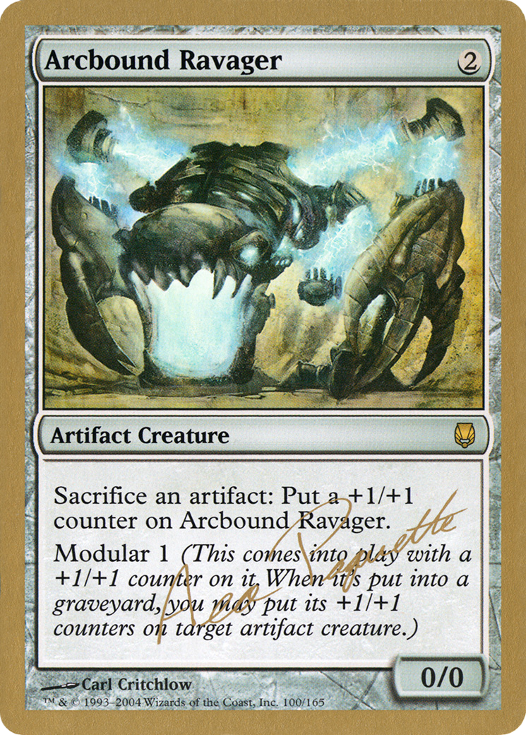 Image of Arcbound Ravager (Aeo Paquette) [World Championship Decks 2004]