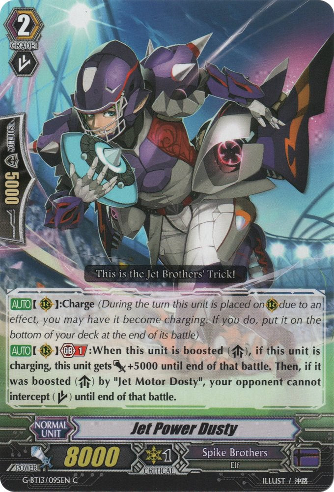 Image of Jet Power Dusty (G-BT13/095EN) [Ultimate Stride]