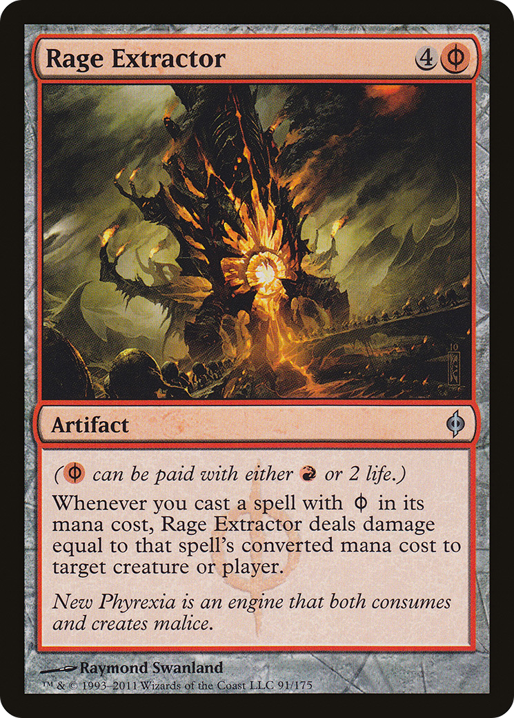 Image of Rage Extractor [New Phyrexia]