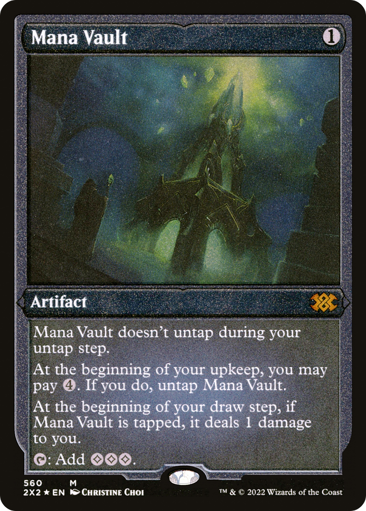 Image of Mana Vault (Foil Etched) [Double Masters 2022]