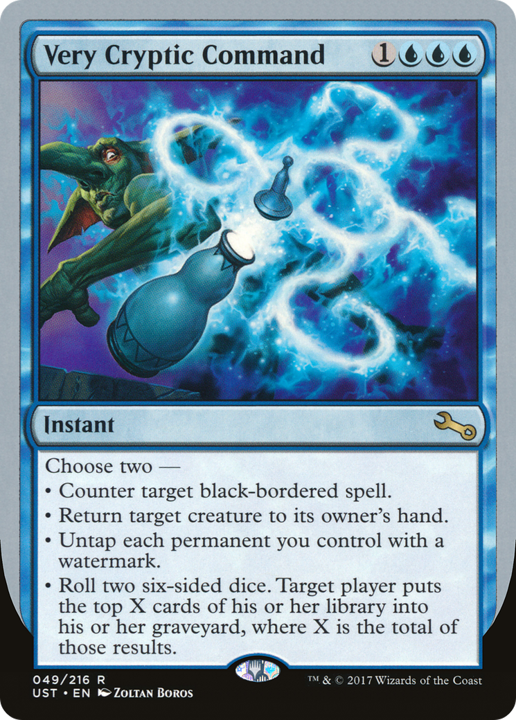 Image of Very Cryptic Command (Counter) [Unstable]