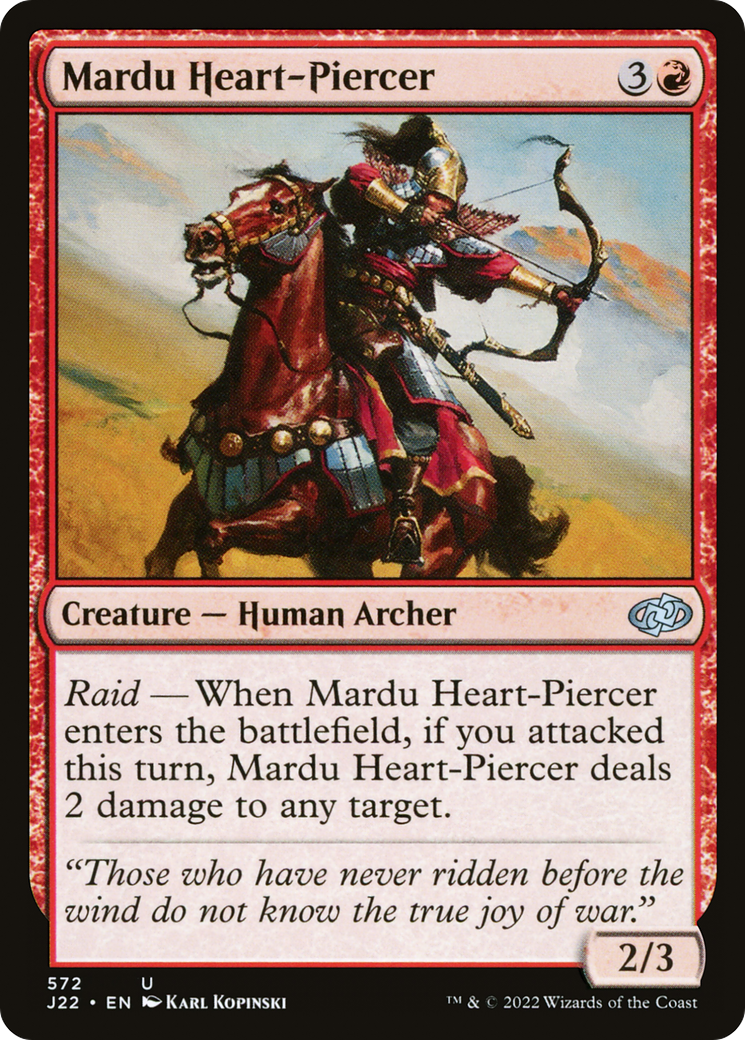 Image of Mardu Heart-Piercer [Jumpstart 2022]