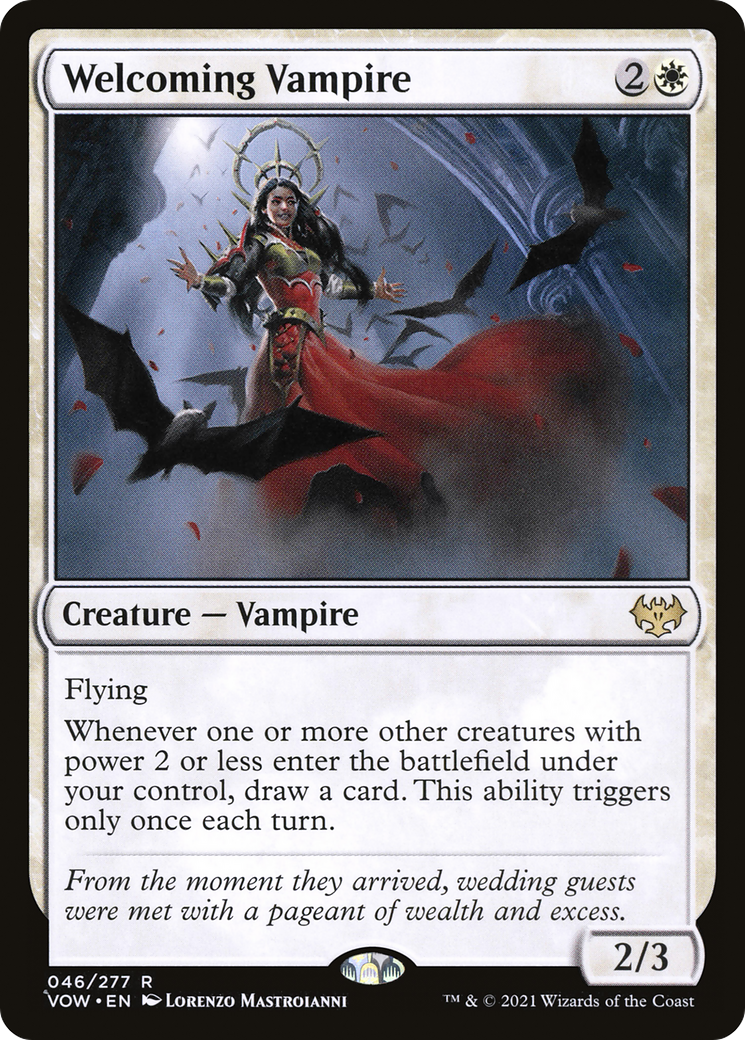 Image of Welcoming Vampire [Innistrad: Crimson Vow]